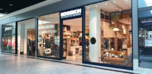 Réalisation de la nouvelle boutique BENSIMON à Bordeaux Bègles par l'entreprise de peinture Barthélémy