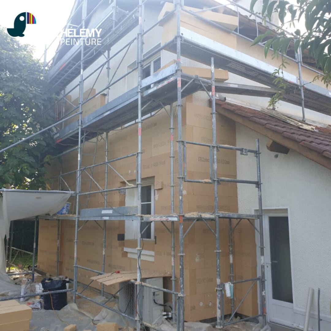 Travaux rénovation énergétique - Isolation thermique par l'extérieur ITE à Pau