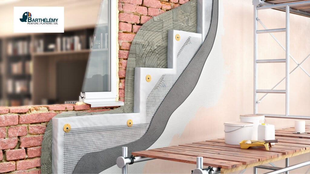 isolation thermique par l'extérieur ITE entreprise Barthélémy Pau